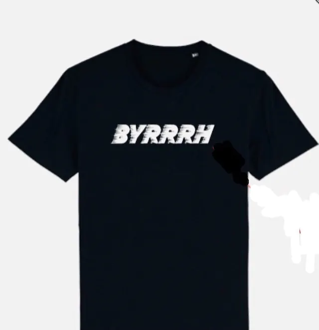 BYRRRH! Logo T-Shirt / Black